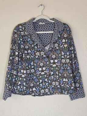 Vera Bradley Enchanted Woodland Pajama Top L